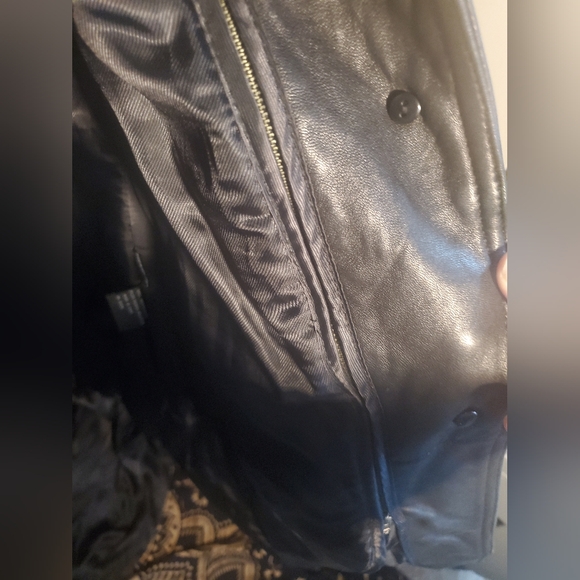 VINTAGE Gorgeous Tiboa Leathers jacket with removable liner size M - Picture 8 of 12